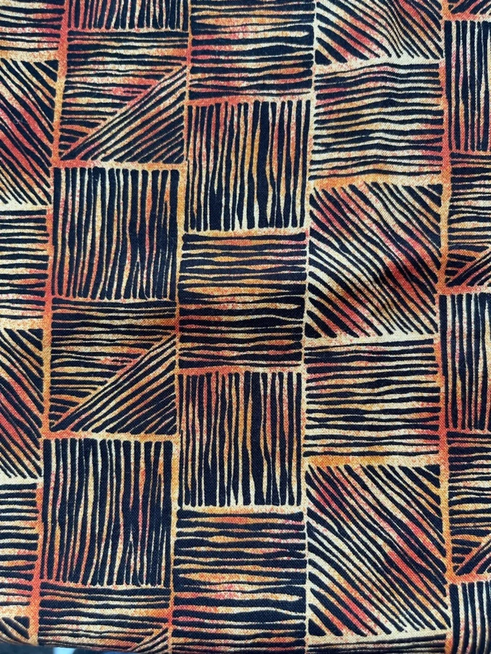 ✨$10 OFF $30✨ Vintage Stripe Cotton Fabric Kaye England SSI - 15.5”x37”